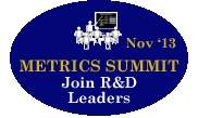 R and D Product Development Metrics Summit
