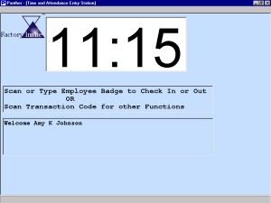 All Barcode Readers Verifiers - FactoryInsite Time And Attendance  by Factory Insite, Inc