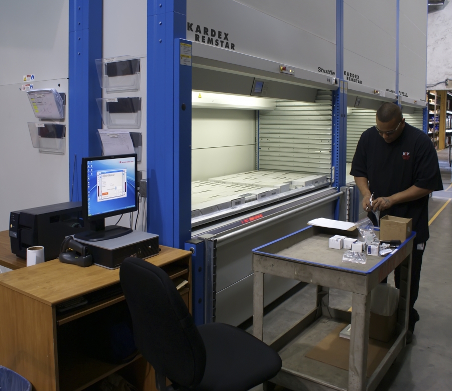 Automated Maintenance Stockroom Increases Manufacturing Up Time