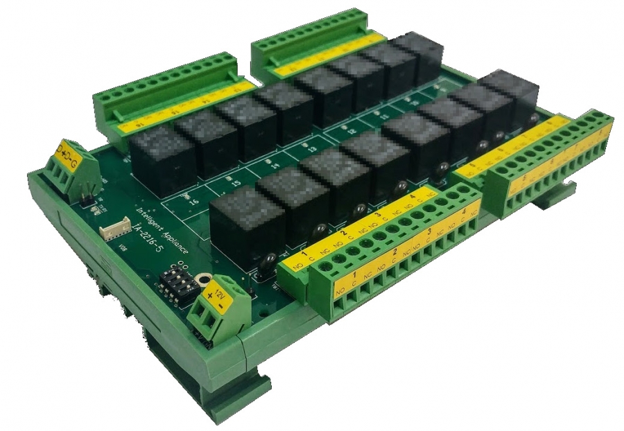 New Industrial Grade, Cost-effective, Rs-485 Relay Controller