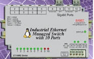 Sixnet 10 Port Industrial Ethernet Managed Switch