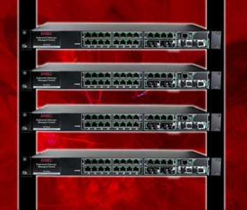 Sixnet Rack-mount Managed Ethernet Switches 